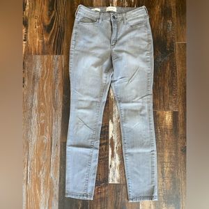 Universal Thread High Rise Skinny Gray Jeans